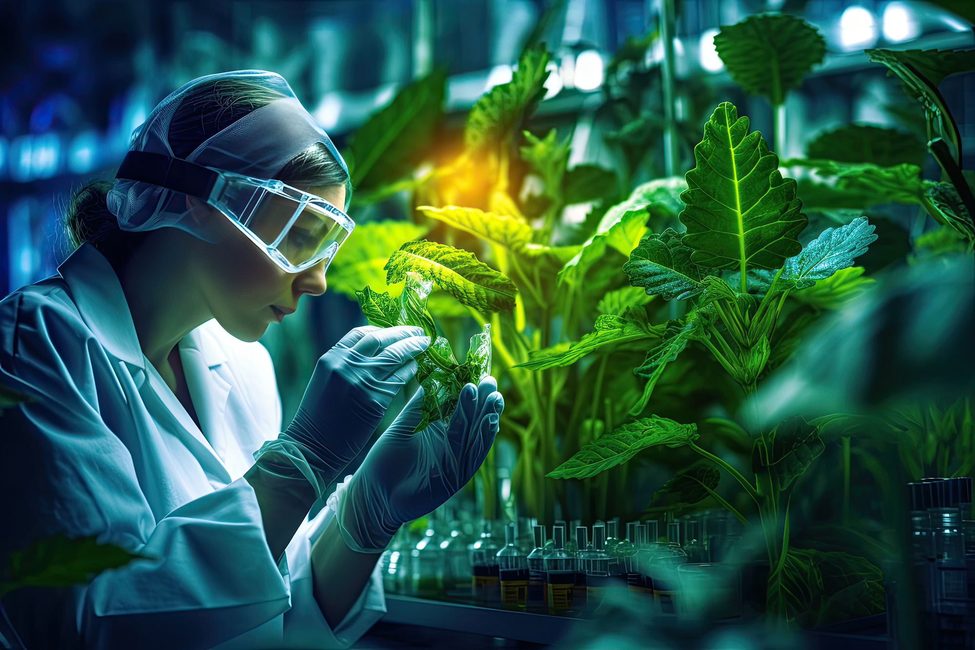 Biotechnology and genetic modification. Generative AI